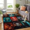 Horror Vs Villain Characters Carpet Living Room Rugs