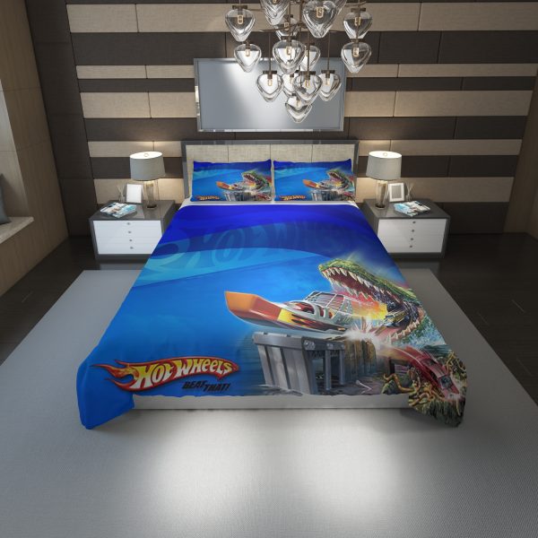 Hot Wheels 25 Duvet Cover and Pillowcase Set Bedding Set