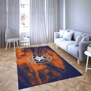 Houston astros Living Room Rug Carpet