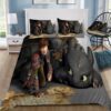 How To Train Your Dragon 3 Duvet Cover and Pillowcase Set Bedding Set 336
