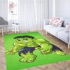 Hulk cartoon wallpaper carpet living room rugs