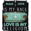 Humanity Is My Race Duver Duvet Cover and Pillowcase Set Bedding Set