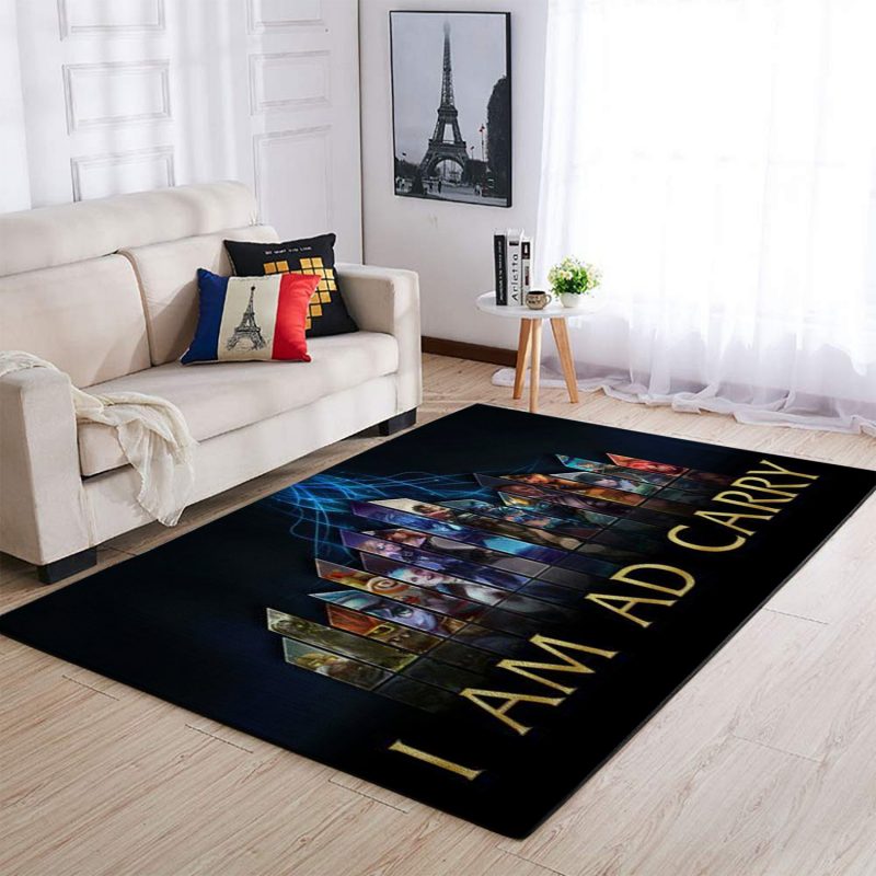 I Am Ad Carry League Of Legends Game Living Room Rug Carpet