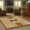 Illinois Rug Team Home Court Carpet Living Room Rugs