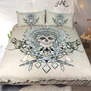 Indian Tribal Style Duvet Cover and Pillowcase Set Bedding Set
