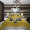 Indiana Pacers 22 NBA Basketball ize Duvet Cover and Pillowcase Set Bedding Set