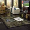 Indianapolis Colts Camo Carpet Living Room Rugs