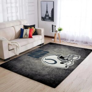 Indianapolis Colts Carpet Living Room Rugs 1