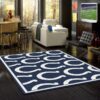 Indianapolis Colts Repeat Carpet Living Room Rugs