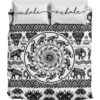 Inhale Exhale Duver Duvet Cover and Pillowcase Set Bedding Set 880