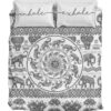 Inhale Exhale Duver Duvet Cover and Pillowcase Set Bedding Set 893