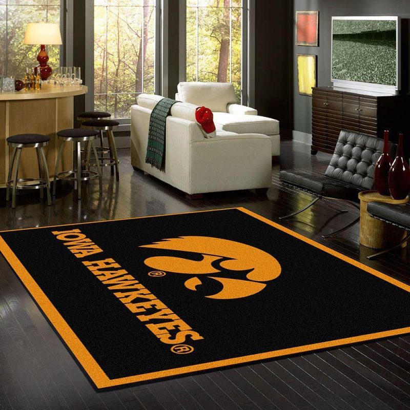 Iowa Rug Team Spirit Carpet Living Room Rugs
