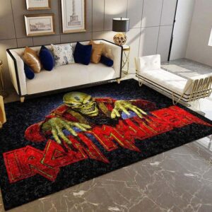 Iron Maiden Halloween Living Room Rug Carpet