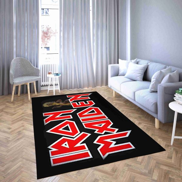 Iron Maiden Living Room Rug Carpet