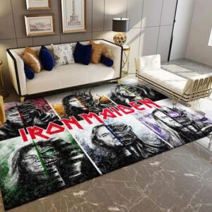 Iron Maiden Living Room Rugs Carpet