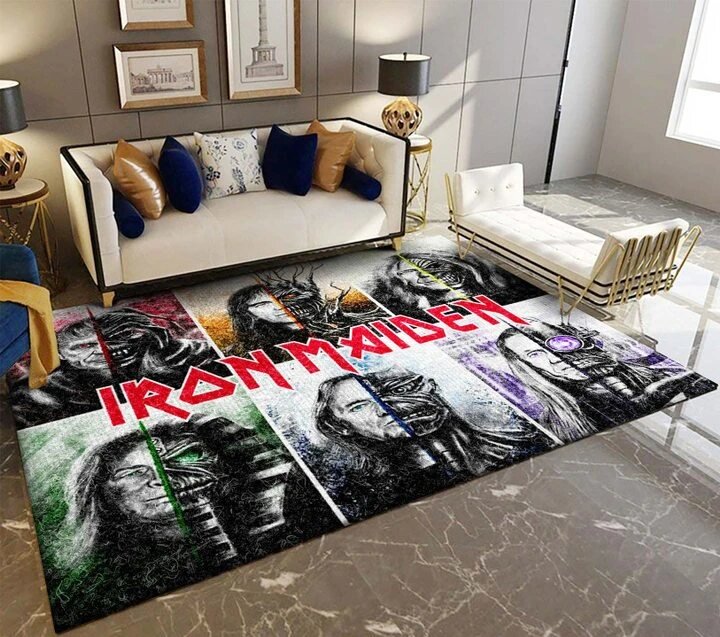 Iron Maiden Living Room Rugs Carpet
