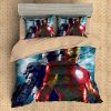 Iron Man Duvet Cover and Pillowcase Set Bedding Set 456