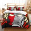 Iron Man Duvet Cover and Pillowcase Set Bedding Set 674