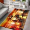 Iron man marvel vs capcom comics rugs living room carpet