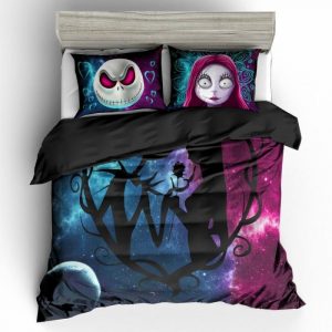 Jack And Sally 4 Duvet Cover and Pillowcase Set Bedding Set