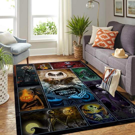 Jack Skellington Area Rug carpet