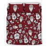 Jack Skellington Halloween 2225 Duvet Cover and Pillowcase Set Bedding Set