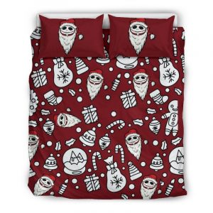 Jack Skellington Halloween 2225 Duvet Cover and Pillowcase Set Bedding Set