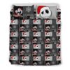 Jack Skellington Halloween 2227 Duvet Cover and Pillowcase Set Bedding Set