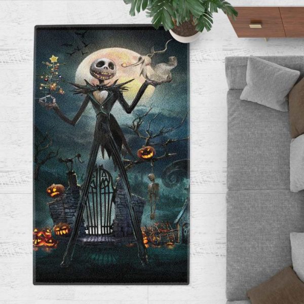 Jack Skellington Living Room Rugs Carpet 1
