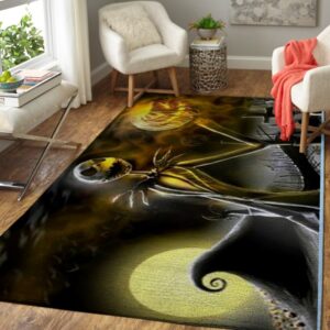 Jack Skellington The Nightmare Before Christmas Movie Living Room Rug Carpet 2