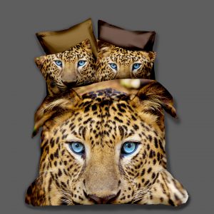 Jaguar Duvet Cover and Pillowcase Set Bedding Set 824