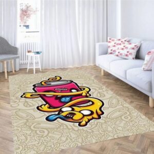 Jake the dog wallpaper carpet living room rugs