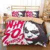 Joker Duvet Cover and Pillowcase Set Bedding Set 804
