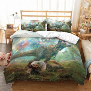 Jurassic Park 2212 Duvet Cover and Pillowcase Set Bedding Set