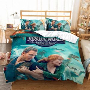 Jurassic Park 2213 Duvet Cover and Pillowcase Set Bedding Set