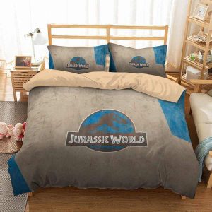 Jurassic World 3 Duvet Cover and Pillowcase Set Bedding Set