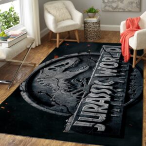 Jurassic World Fallen Kingdom Living Room Rug Carpet