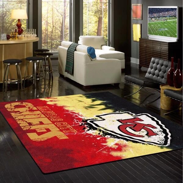 Kansas City Chiefs Deandanecerse Carpet Living Room Rugs