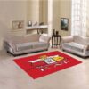 Kappa Alpha Psi Red Crest Living Room Rug Carpet