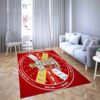 Kappa Alpha Psi Round Carpet Living Room Rug Carpet