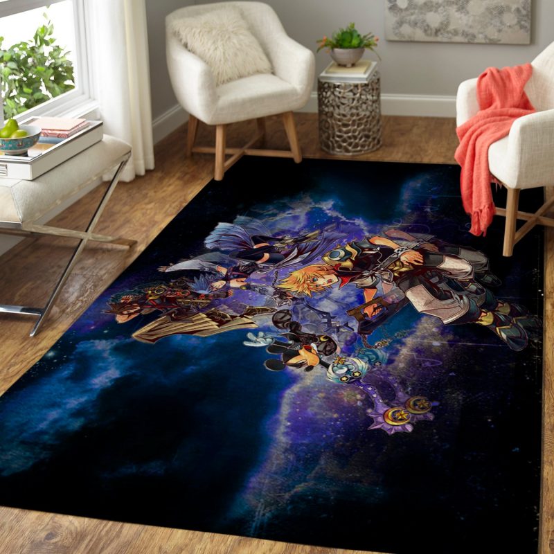 Kingdom Hearts Game Living Room Rug Carpet 2