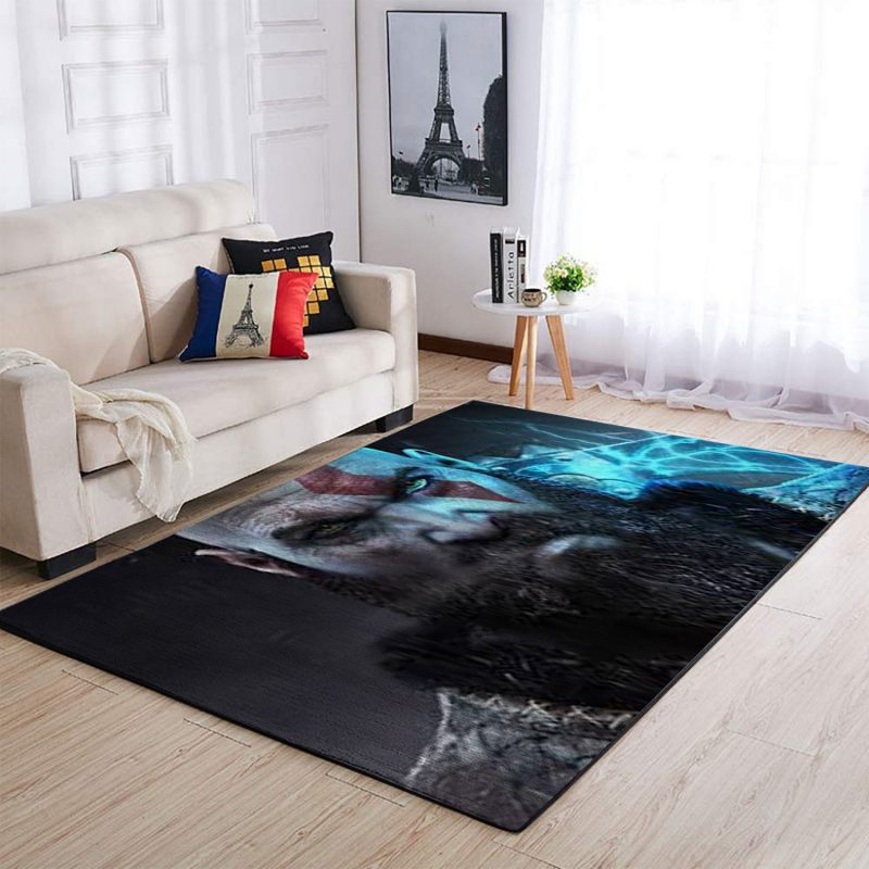 Kratos God Of War Game Living Room Rug Carpet 2