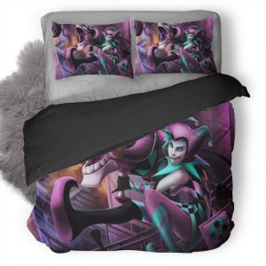 League Of Legends Jinx Tl Duvet Cover and Pillowcase Set Bedding Set