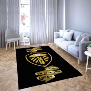 Leeds United Football Club Carpet Living Room Rugs Doormat 3