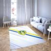 Leeds United Football Club Carpet Living Room Rugs Doormat 8
