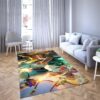 Lego Toy Cartoon Carpet Living Room Rugs