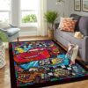 Lightning Mcqeen Disney Living Room Rugs Carpet