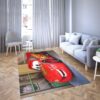 Lightning Mcqeen in Disney’s cartoon Car Carpet Living Room Rugs 14