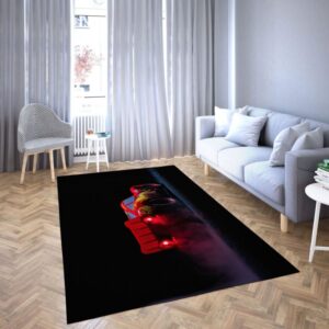 Lightning Mcqeen in Disney’s cartoon Car Carpet Living Room Rugs 2
