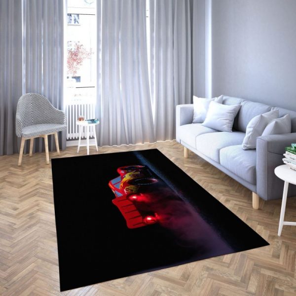 Lightning Mcqeen in Disney’s cartoon Car Carpet Living Room Rugs 2
